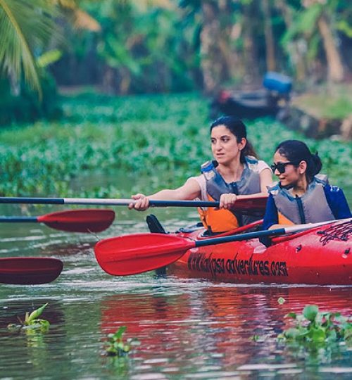 Explore Alleppey alleppey kayaking1